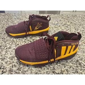 Adidas Dame 8 ASU Fear The Fork Basketball Shoes Men's Size 11